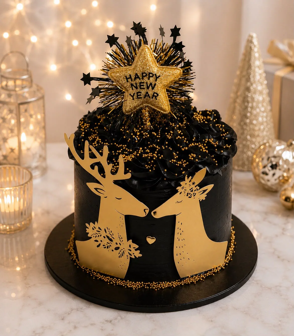 Special occasion stag cake handmade by Anila in Norwich