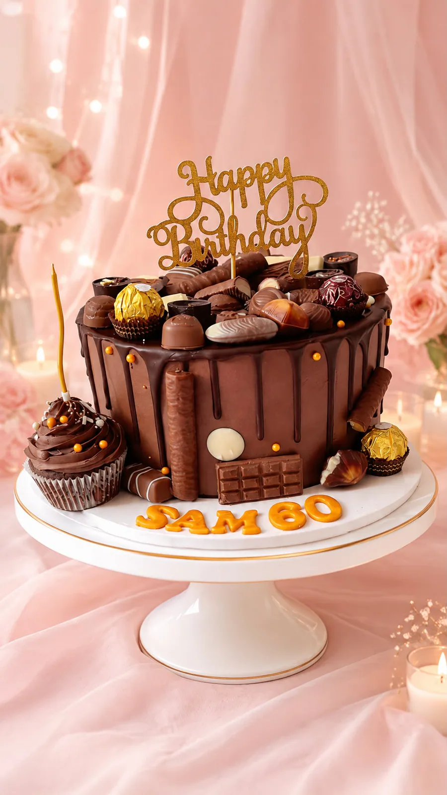 Men’s celebration cake handmade by Anila in Norwich