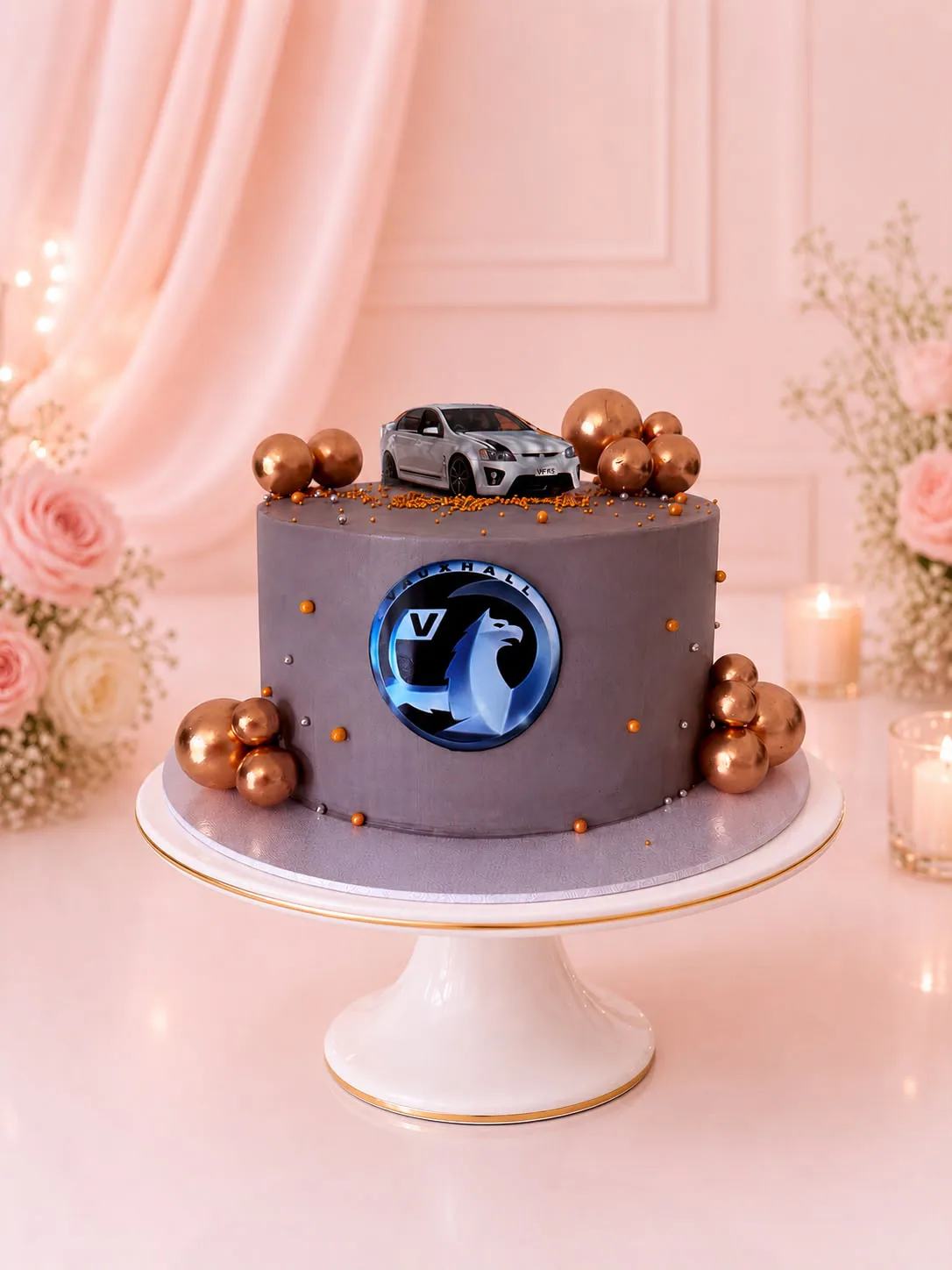 Men’s celebration cake handmade by Anila in Norwich